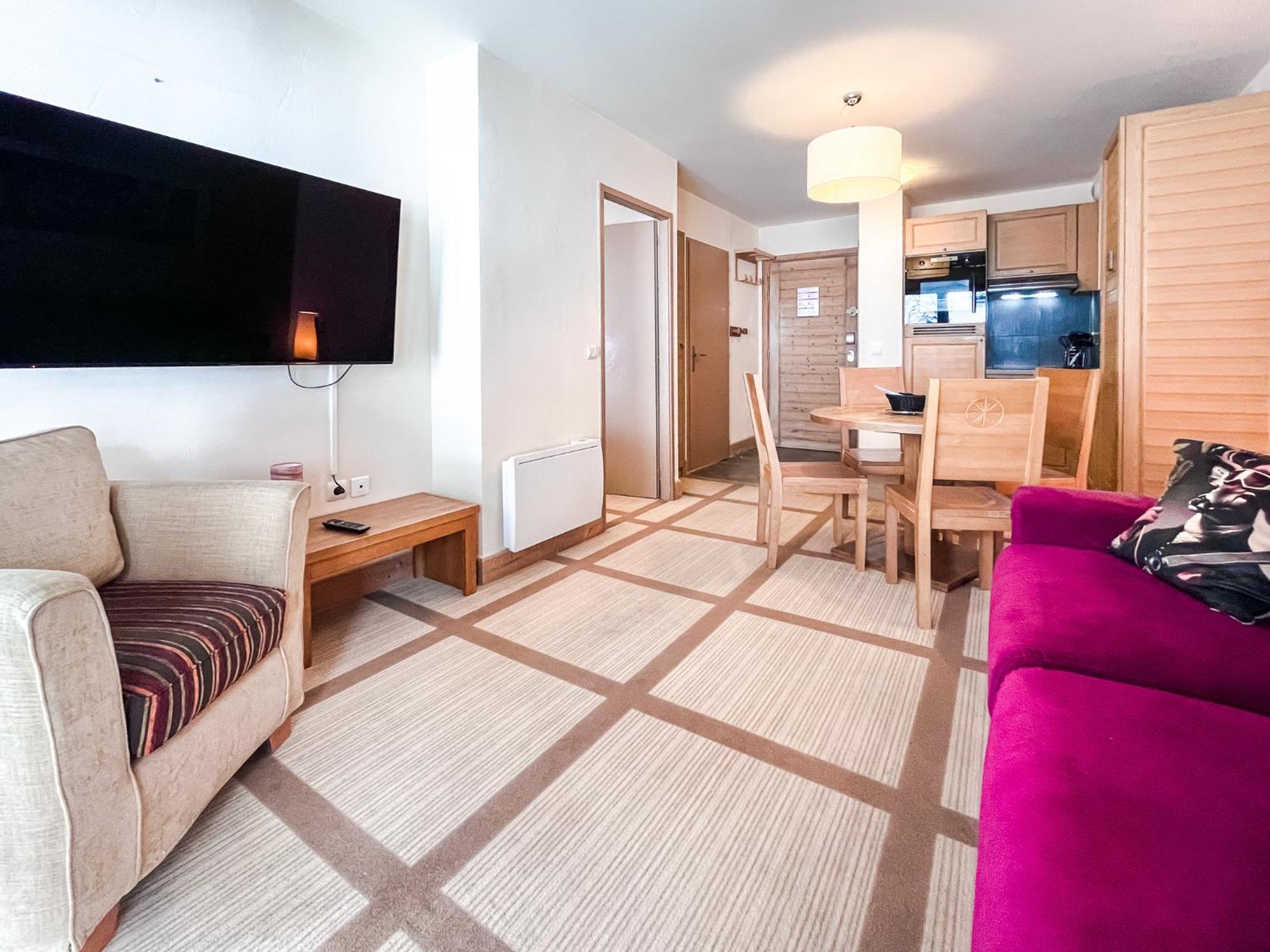 Large One-Bedroom Apartment, Wheelchair Adapted, Les Terrasses D'Eos แฟลน ภายนอก รูปภาพ