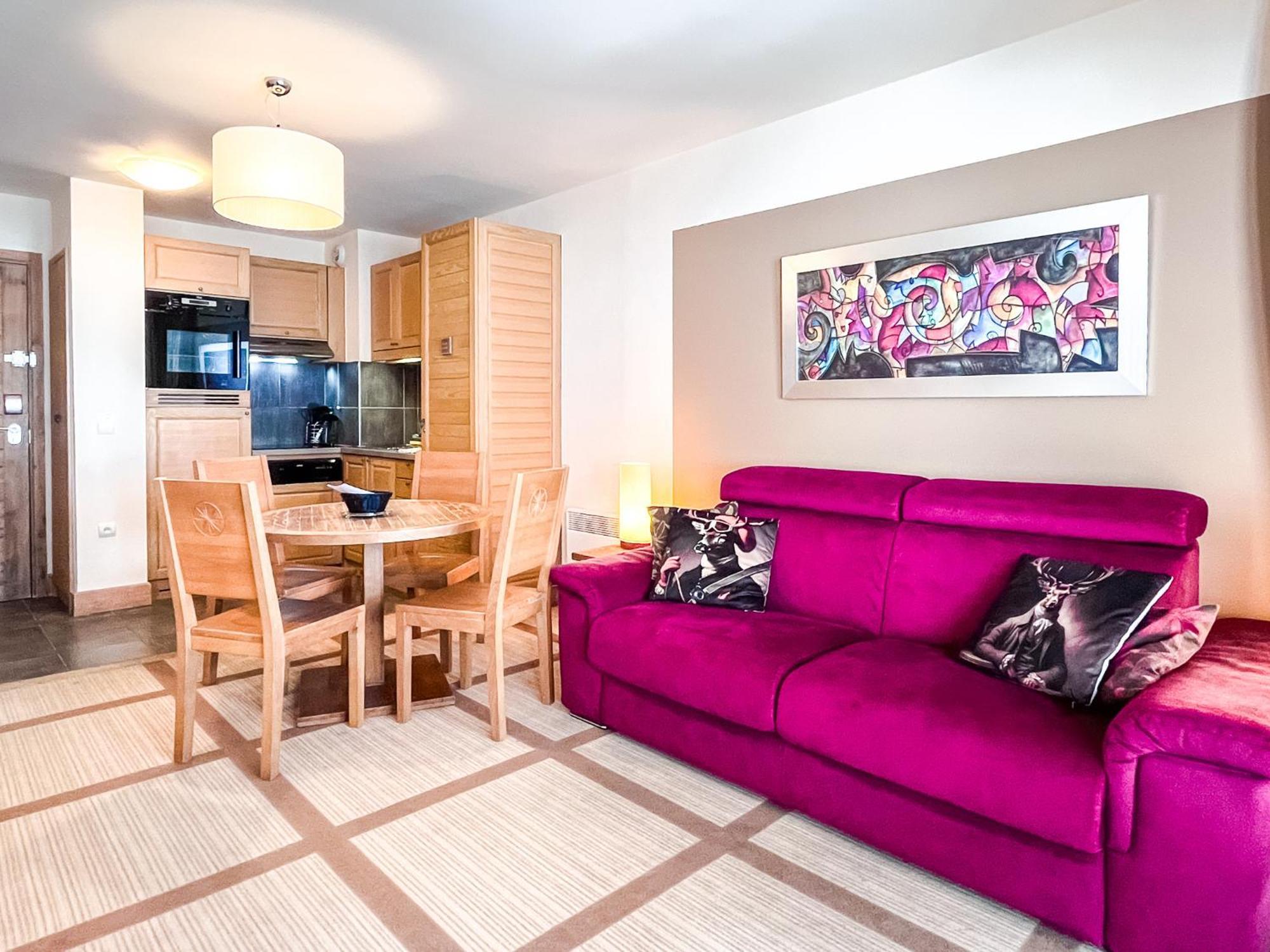 Large One-Bedroom Apartment, Wheelchair Adapted, Les Terrasses D'Eos แฟลน ภายนอก รูปภาพ
