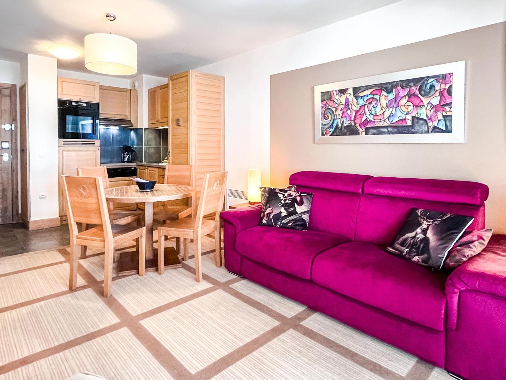 Large One-Bedroom Apartment, Wheelchair Adapted, Les Terrasses D'Eos แฟลน ภายนอก รูปภาพ