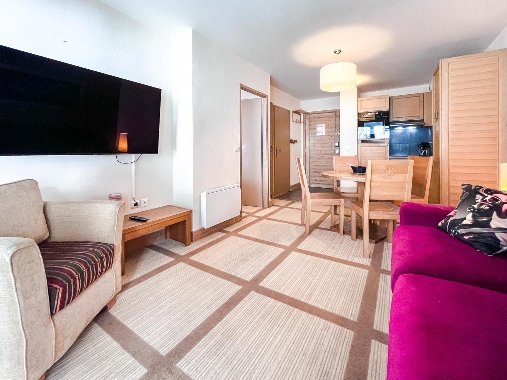 Large One-Bedroom Apartment, Wheelchair Adapted, Les Terrasses D'Eos แฟลน ภายนอก รูปภาพ